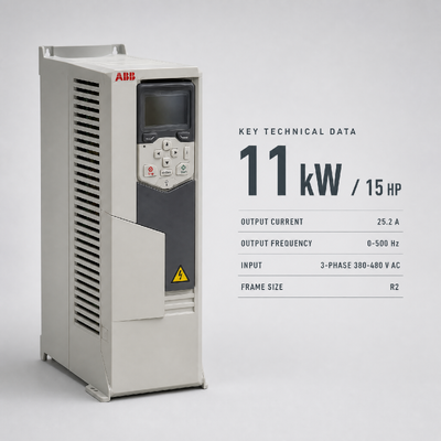 Função geral ABB AC Drive ACS580-01-026A-4 11kW IP21 Frame R2 Inverter IE2
