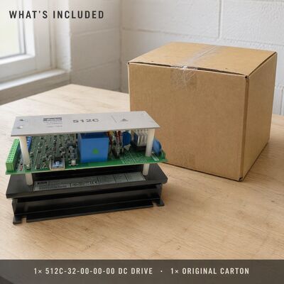 Good price Single Phase DC Frequency Drive 32A PARKER 512C Analog DC Motor Drive online