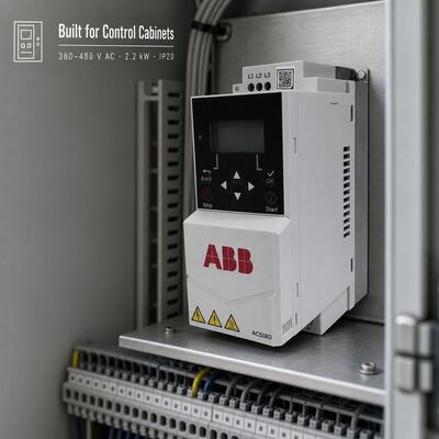 Good price 380V-480V 3 Phase VFD Inverter RS485 ACS180-04N-05A6-4 Variable Frequency Drive 2.2kW 3HP online